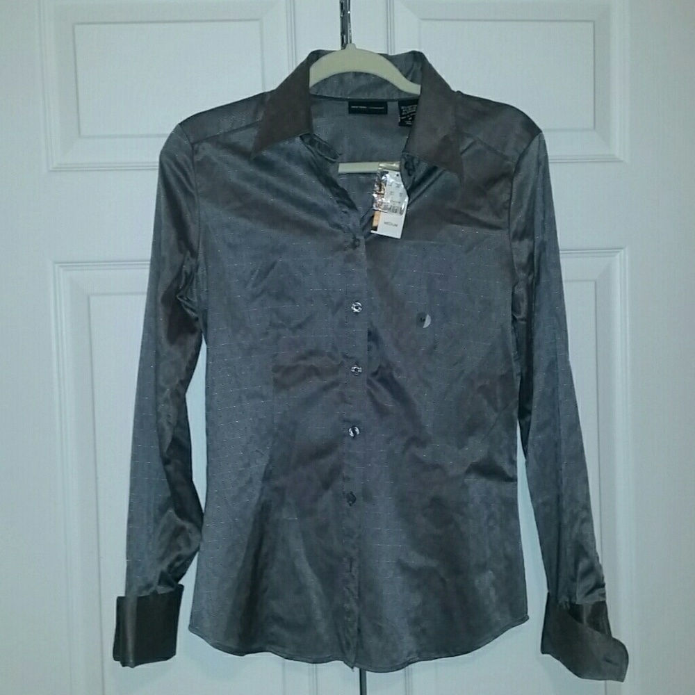 New York & Company Dress Shirt - Size M
